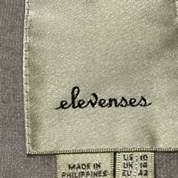 Elevenses by Anthropologie wool Blend Blazer Sz 10 - Picture 8 of 10